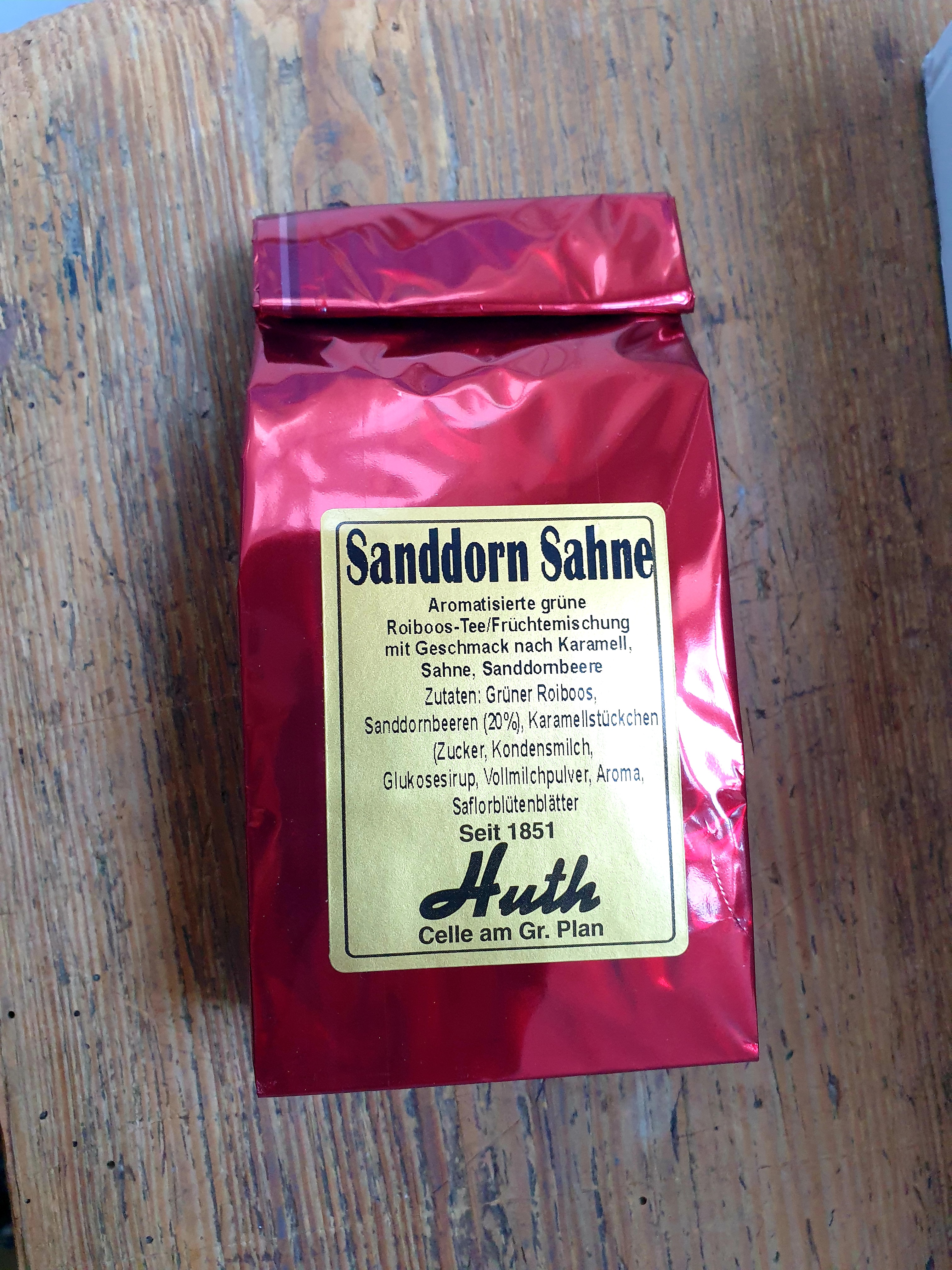 Sanddorn-Sahne Rooibos Tee 