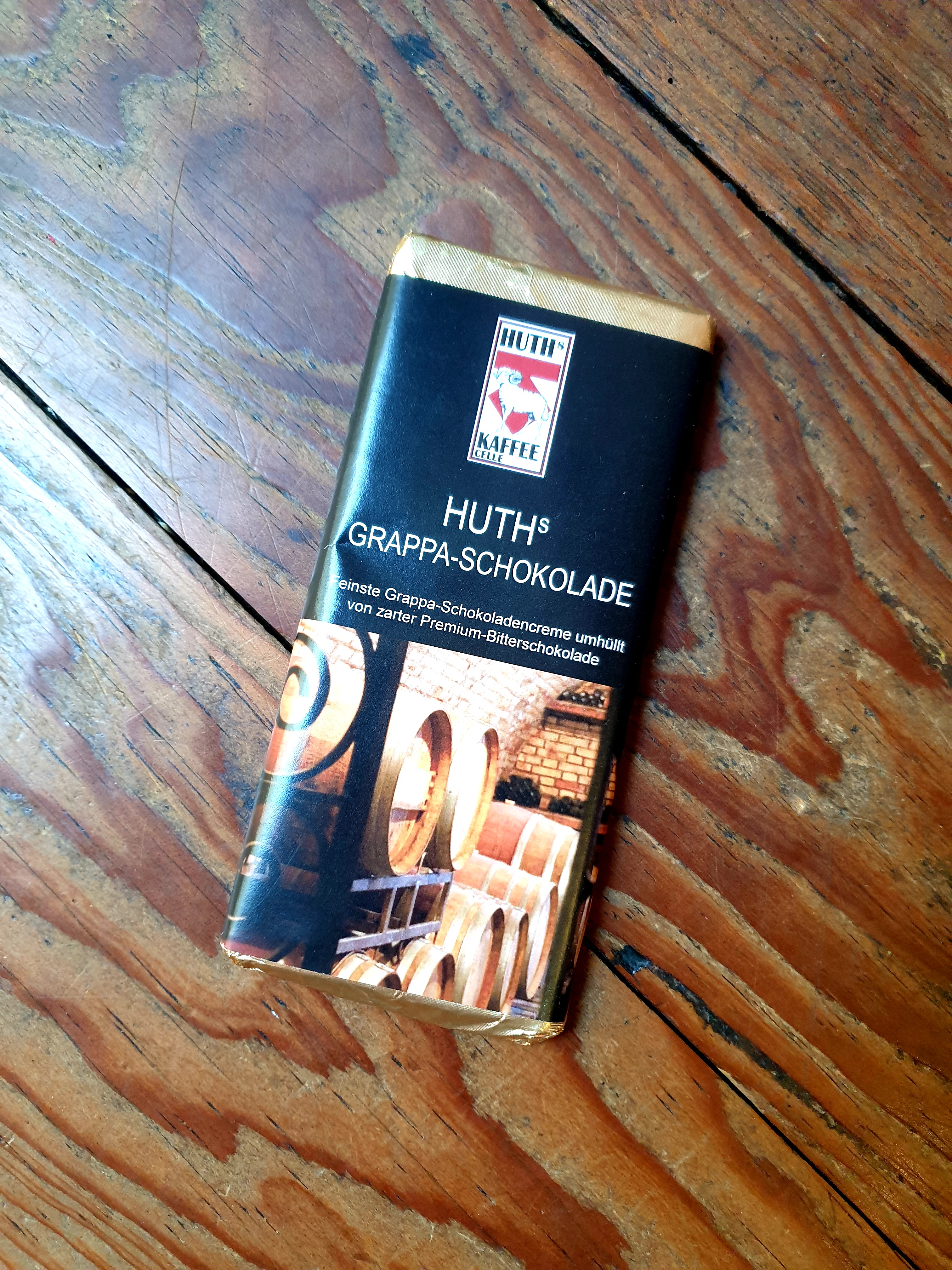 Huth's Grappa Schokolade 