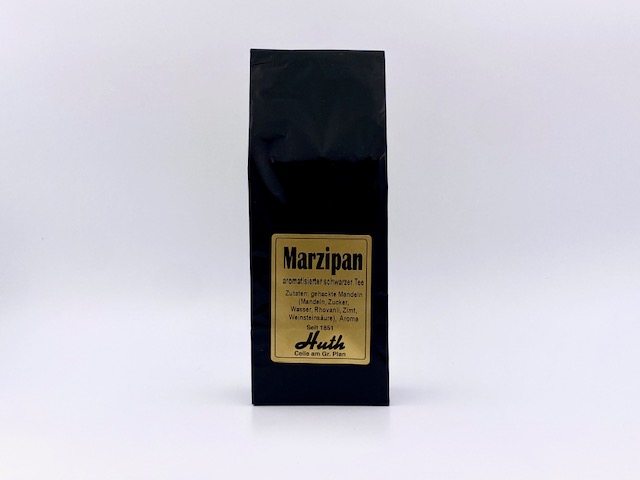 aromat. schwarzer Tee - Marzipan